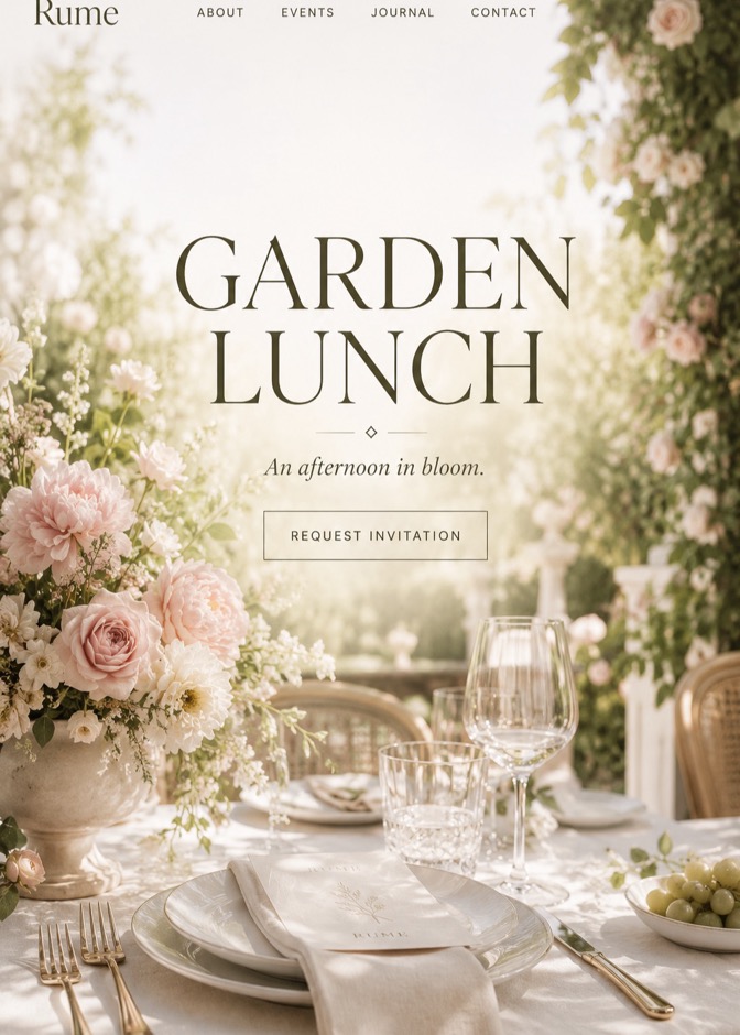 Garden Lunch