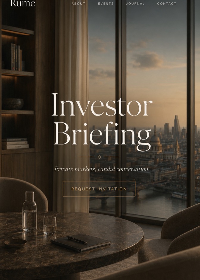 Investor Briefing
